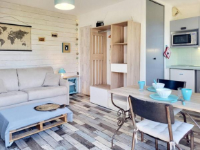 Studio avec parking à 2 pas de la plage, Merville-Franceville - FR-1-788-54
